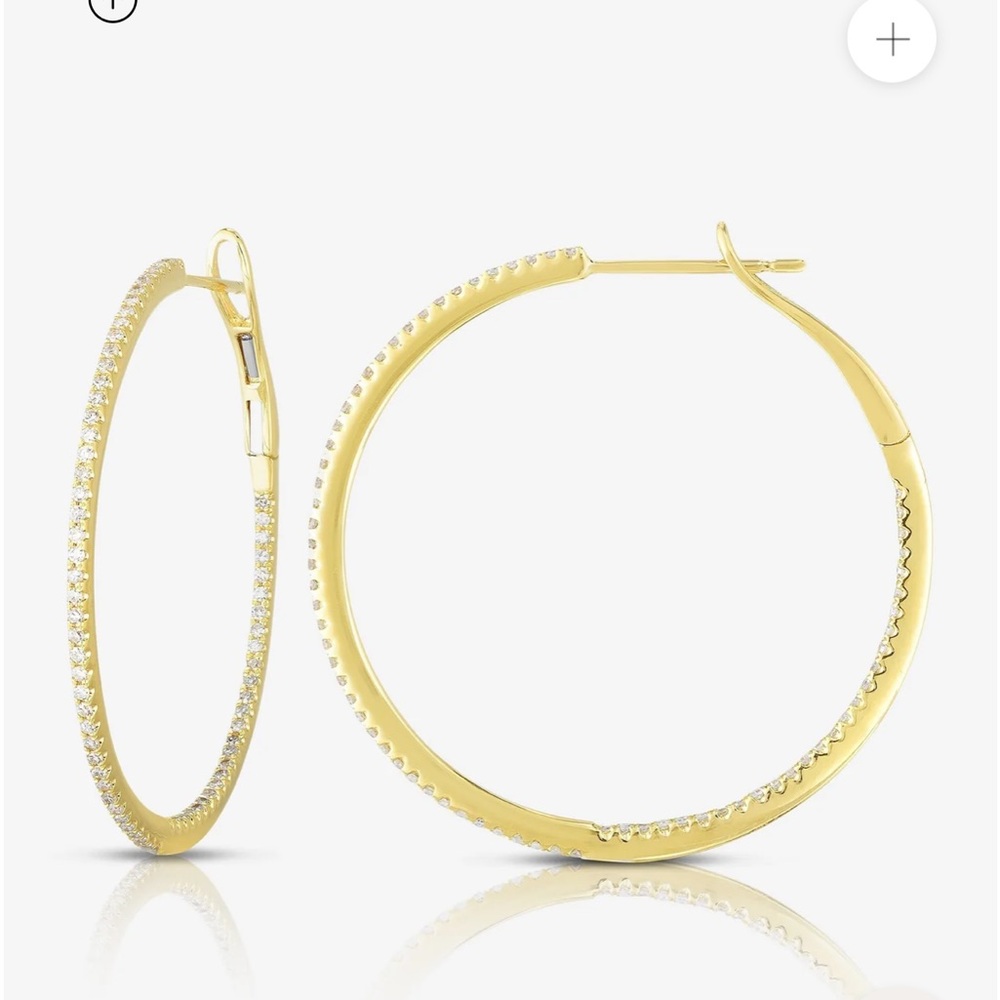 Ring Concierge Diamond Hoops
